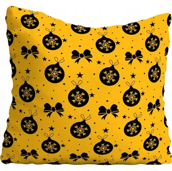 Polštář Povlak na polštář s vánočním motivem, hvězda 50x50 cm