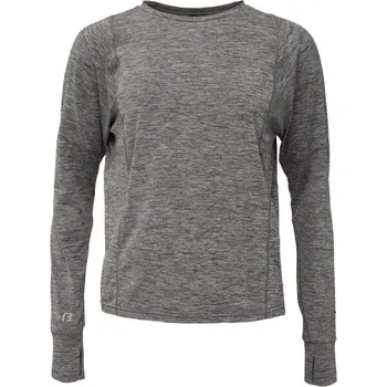 Dámské tričko Dámské fitness triko s dlouhým rukávem Fitforce VALKA XL Šedá