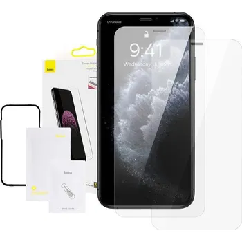Baseus 0,3mm celoskleněná fólie z tvrzeného skla (balení 2ks) pro iPhone XS Max / 11 Pro Max 6,5 palce