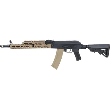 Airsoftová zbraň Airsoftová zbraň AK-74 Buffer SA-PJ14 PRIME™ Aster II ETU BLDC™ - Half-Tan, Specna Arms x KPYK