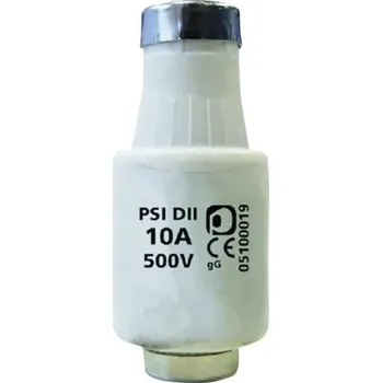 Autopojistky Pojistka 500V 10A PSI D2 E27 5ks