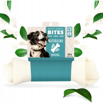 Pamlsek pro psa Kost pro PSA PŘÍRODNÍ Vázaná 16 cm KOUSÁTKO POCHOUTKY PAMLSEK HOVĚZÍ ŽVÝKÁNÍ