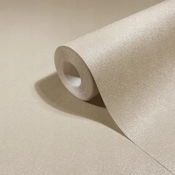 Tapeta Tapeta s jemnou strukturou, béžový odstín, vinylová, do pokoje, obývacího pokoje - tapety