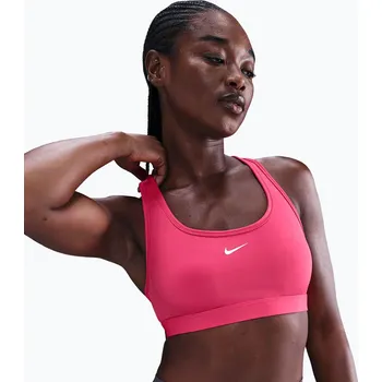 Podprsenka Sportovní podprsenka Nike Swoosh Light Support rush pink/white