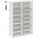 SONGMICS Skládací botník 82 x 120 x 32…