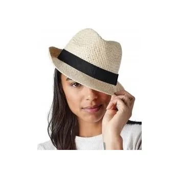 Klobouk Beechfield klobouk trilby žlutý, velikost 60