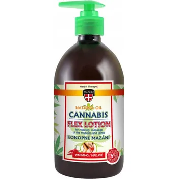 Masážní přípravek Gel Palacio na bolesti svalů a kloubů Cannabis Flex Konopné mléko