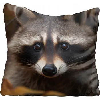 Povlak na polštářek Dekorační povlak na polštářek mýval 45x45 cm