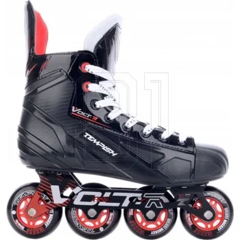 Kolečkové brusle Kolečkové Brusle hokejové brusle Tempish Volt-R černo-červené vel.