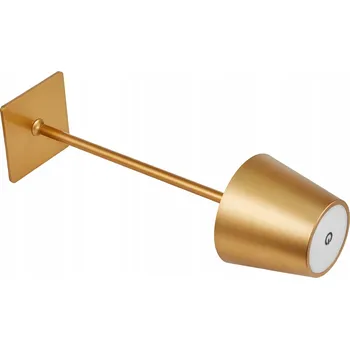 Lampička SucceBuy Stolní Lampa 2ks Akumulátor 5200MAH Bezdrátová Zlatá