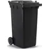 Popelnice Garlist EXT-240 plastová popelnice s kolečky 240 l černá
