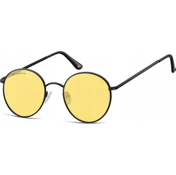 Kulaté brýle lenonky s kovovým rámem MONTANA