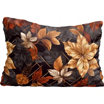 Povlak na polštářek Dekorační povlak na polštář s motivem listů, 40x40 cm