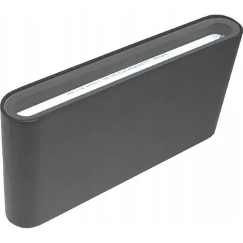 Nástěnné svítidlo Nástěnné svítidlo Bowi šedé s integrovaným LED zdrojem 6 W