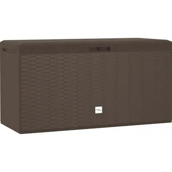 Úložný box Zahradní úložný box dřevěný 1 l hnědý