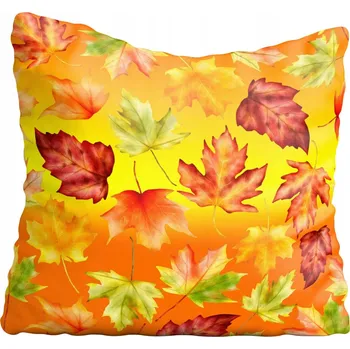 Polštář Povlak na polštář s motivem listů, podzimní, 40x40 cm