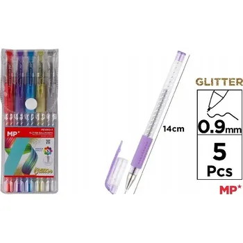 PROPISKA S GLITRY 0.9MM 5 BAREV, MP MAIN PAPER