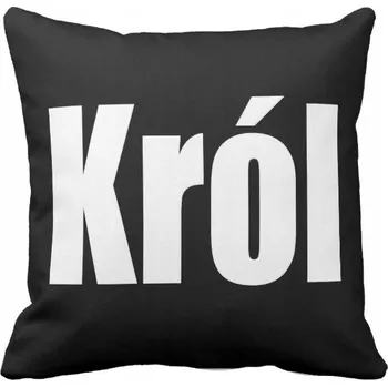 Povlak na polštářek Povlak na polštář KRÁL 65x65cm