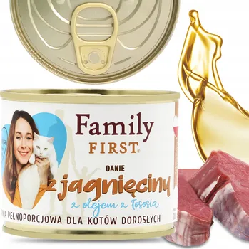 Krmivo pro kočku Mokré krmivo pro kočky Family First 200g