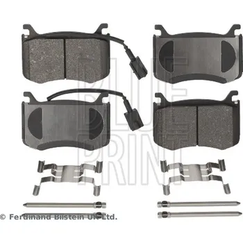 Brzdový systém Sada brzdových destiček, vždy 4 kusy v sadě BLUE PRINT ADBP420150