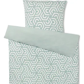 Povlečení 721330 - Tchibo - Žerzejové povlečení - barva: bílá