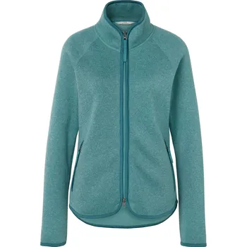 724597 - Tchibo - Bunda z pleteného fleecu - pro ženy - vel. XL 48/50 - barva: tyrkysová