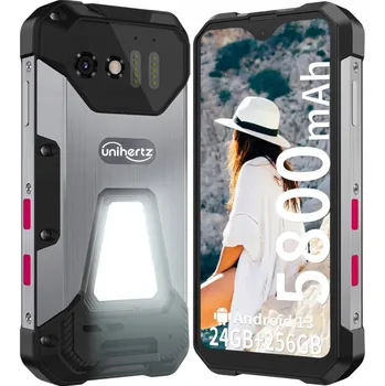 Mobilní telefon Smartphone Unihertz Tank 12 GB / 256 GB 4G (LTE) stříbrný