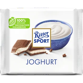 Čokoláda Ritter Sport Joghurt čokoláda 100 g - originál z Německa