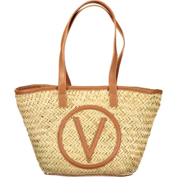 Plážová taška Proutěná plážová taška s koženými rukojeťmi Valentino Bags Other 3509804