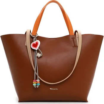 Kabelka Tamaris dámská stylová kabelka - koňaková