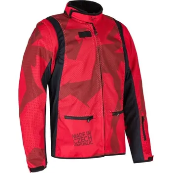 Moto oblečení Bunda PSí RALLY pánská červená 54