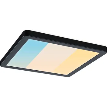 PAULMANN LED Panel Atria Shine IP44 hranaté 190x190mm 8W 3000 - 6500K černá