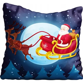 Povlak na polštářek Povlak na polštář s vánočním motivem, hvězda 60x60 cm