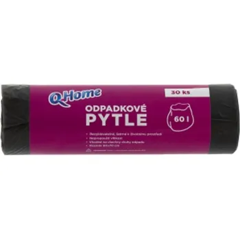Odpadkový koš Q Home pytle odpad 60l (30ks/fol)
