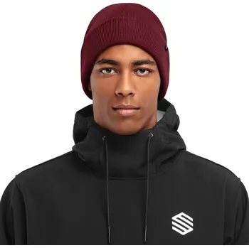 Čepice SIROKO Zimní čepice Snowflake KAŠTANOVÁ