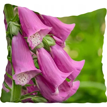 Polštář Povlak na polštář s květinami 40x40 cm