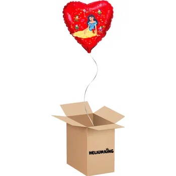 Party nádobí HeliumKing Balónový box - Snehulienka