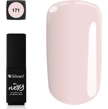 Lak na nehty Hybridní lak Flexy 171 světle béžový 4,5 g na nehty BEZ TPO