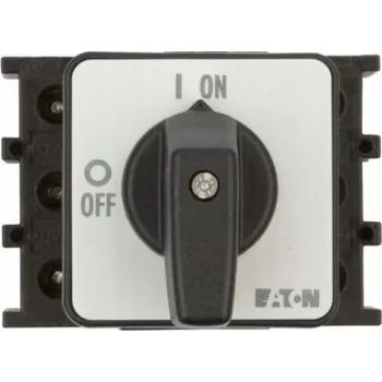 vypínač Vačkový přepínač 0-1 3P 25A pro vestavbu P1-25/E