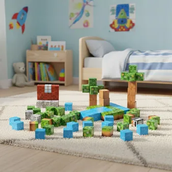 ostatní stavebnice STAVEBNICE PRO DĚTI DÍTĚTE, 88 DÍLKŮ, KOSTKY