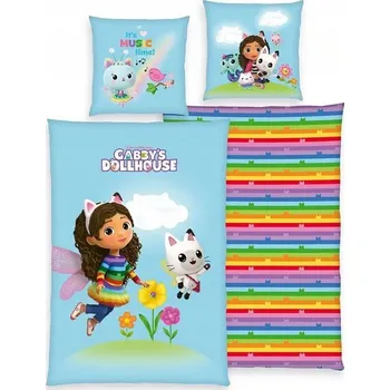 Povlečení Sada povlečení Herding 140 x 200 cm modrá