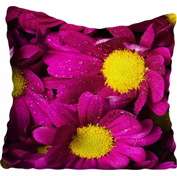 Polštář Povlak na polštář s květinami 50x50 cm