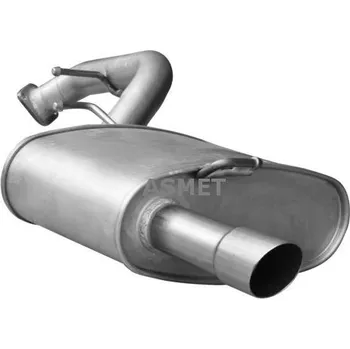 Výfukový systém Koncový tlumič výfuku ASMET 11.053