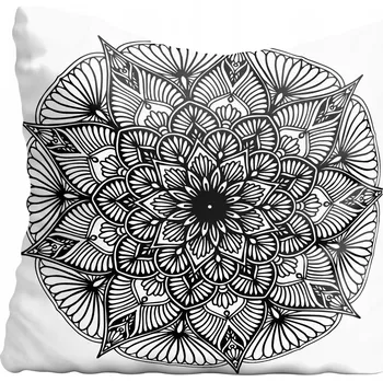 Polštář Povlak na polštář Dekorační Mandala 30x30 cm