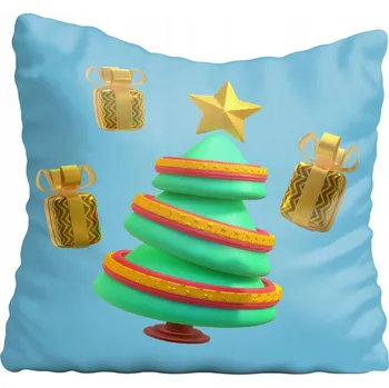 Polštář Povlak na polštář Vánoce 30x30 cm