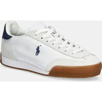 Pánské tenisky Tenisky Polo Ralph Lauren LEATHER/SUEDE, 38, bílá, 00X