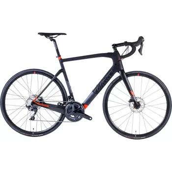 Elektrokolo Wilier Silniční elekro kolo Wilier CENTO1HY + ULTEGRA 8020 black red velikost rámu - palce - cm 22,5 - (57 cm)