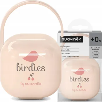 dudlíky Suavinex Krabička na dudlík Dreams, růžový