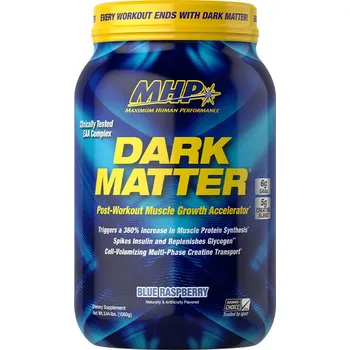 Anabolizér MHP Dark Matter 1560 g Příchuť: modrá malina