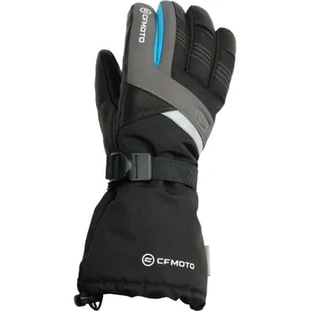 Moto rukavice Zimní rukavice CFMOTO pánské černá/šedá/modrá L